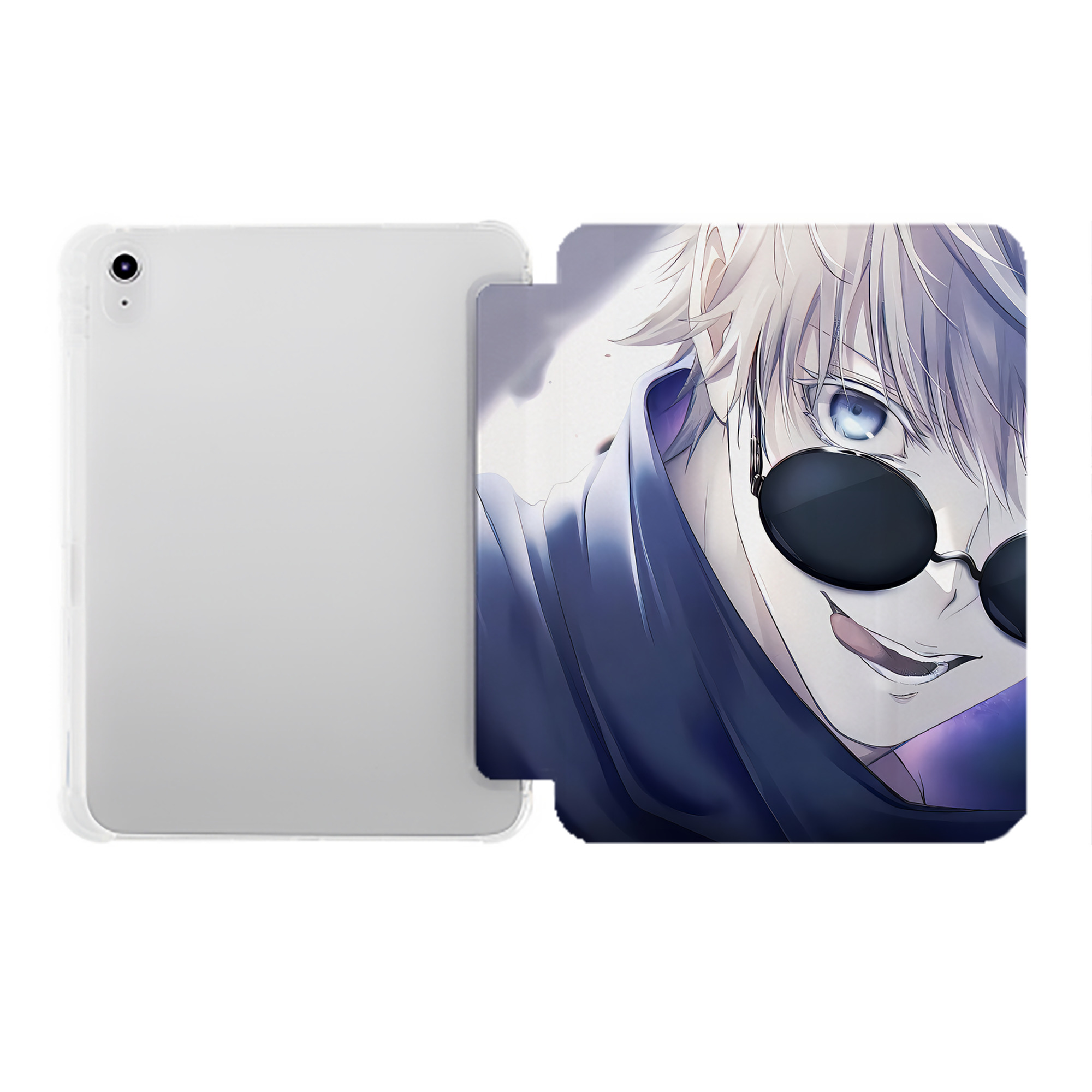 （画像用） SPY×FAMILY间谍家家酒 IPad ケース ペン収納付き 三つ折りスタンド PUレザー×シリコン 対応機種9.5/10.5/10.9インチ